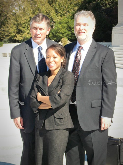 US Supreme Court, Hank's legal team, October 13, 2010 © Justice4Hank 2017